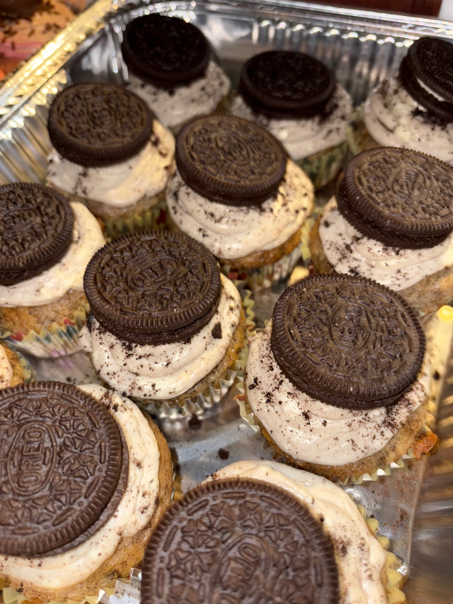 Oreo cupcake